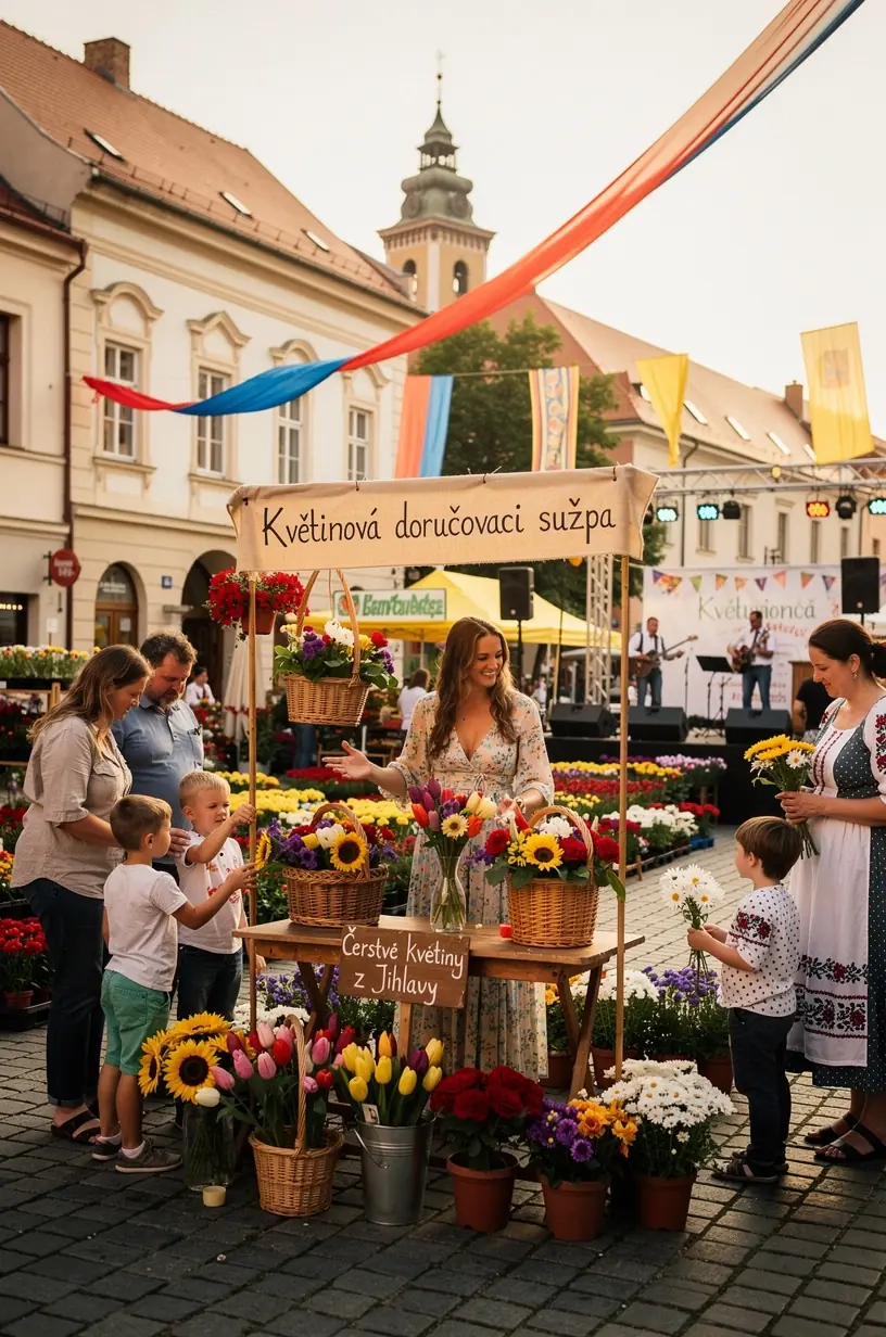 Freshly delivered flowers with care tips guide