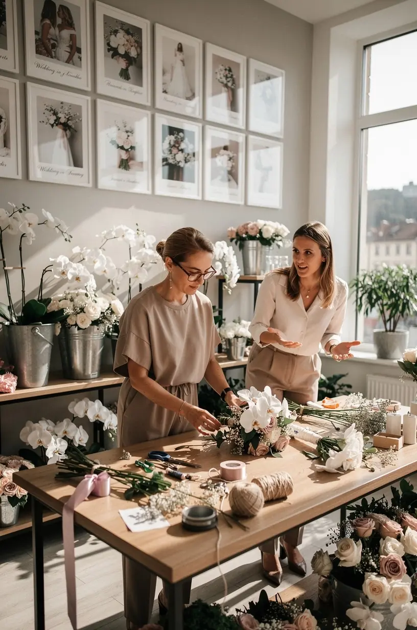 Professional business solutions illustration